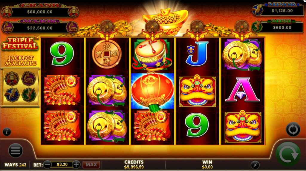 Fu Lai Cai Lai Triple Festival slot