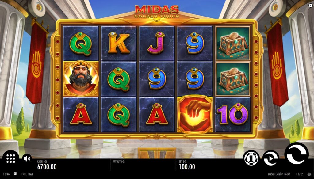 Midas Golden Touch (Thunderkick) Slot