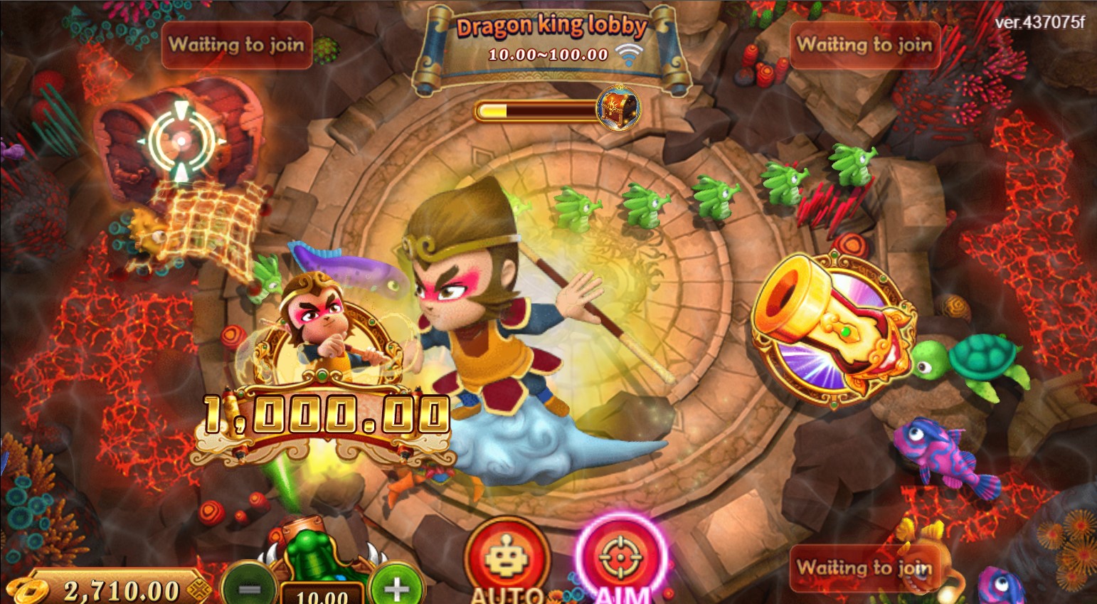 Monkey King Fishing by Fa Chai Gaming - free bonuce