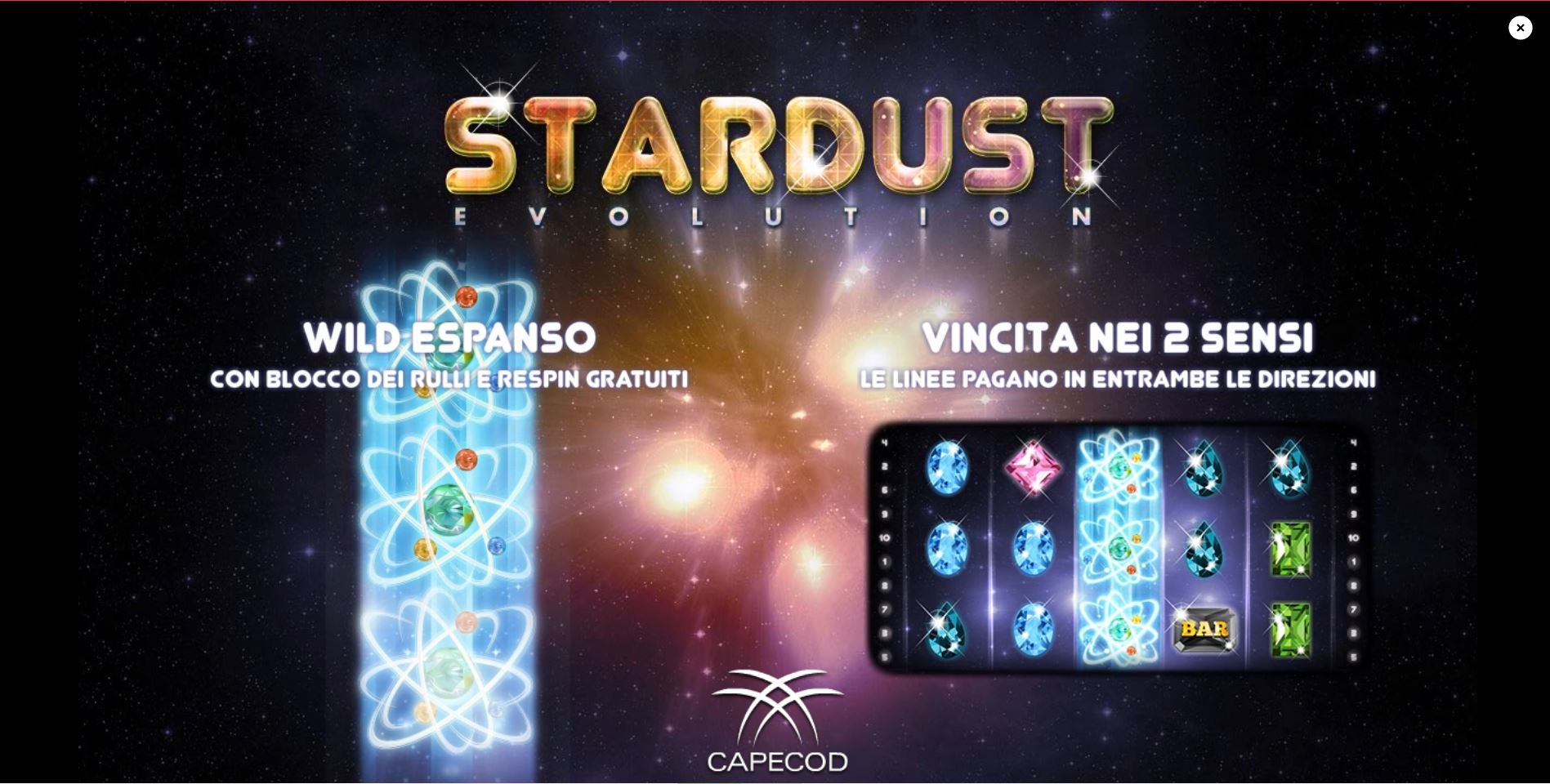 Stardust Evolution intro