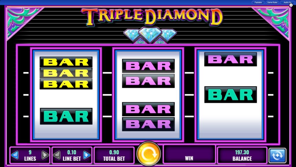 Triple Diamond (IGT) Slot