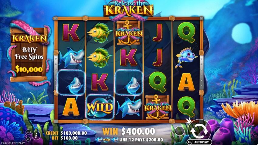 login slot release the kraken