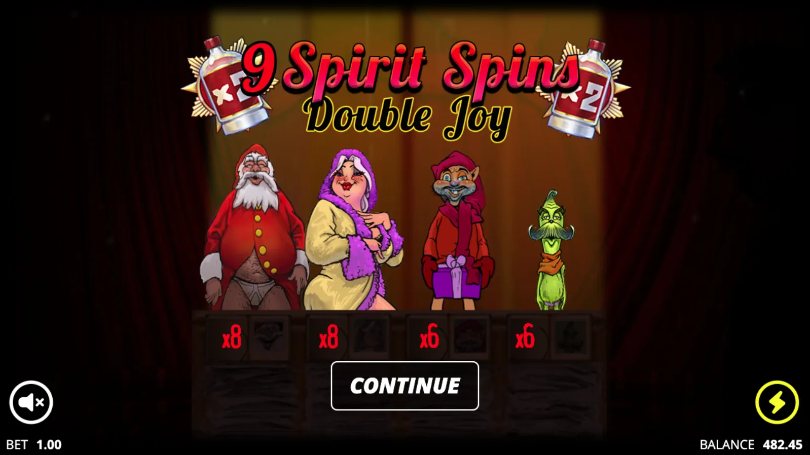Jingle Balls Slot: Spirit Spins - Double Joy
