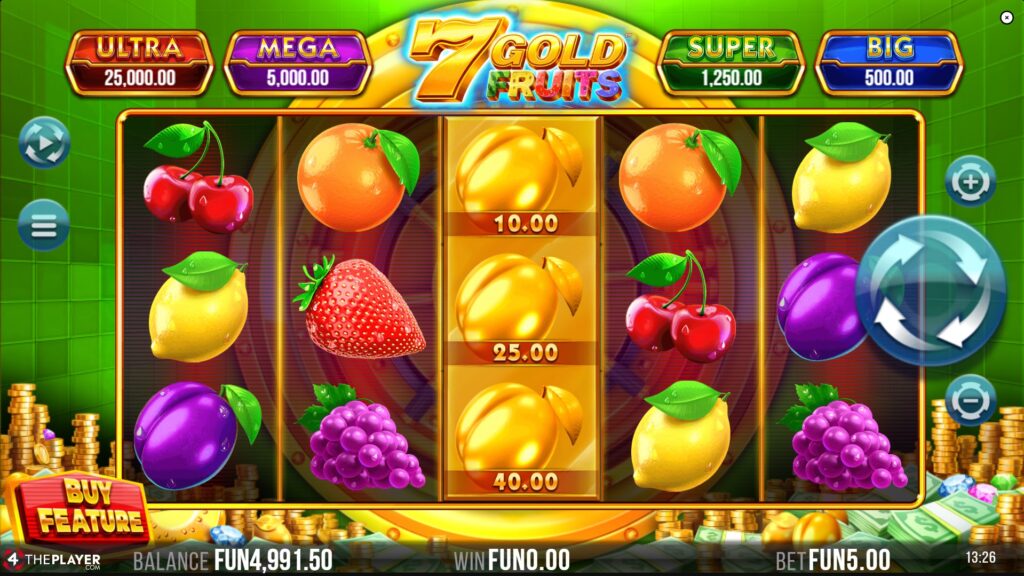 7 Gold Fruits (4ThePlayer) Demo