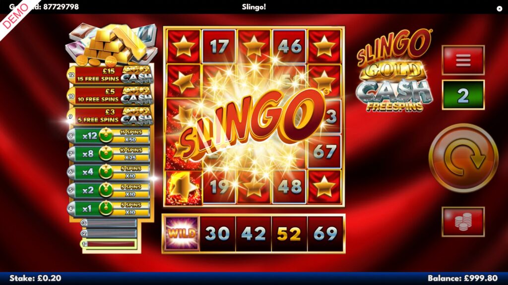 Slingo Gold Cash