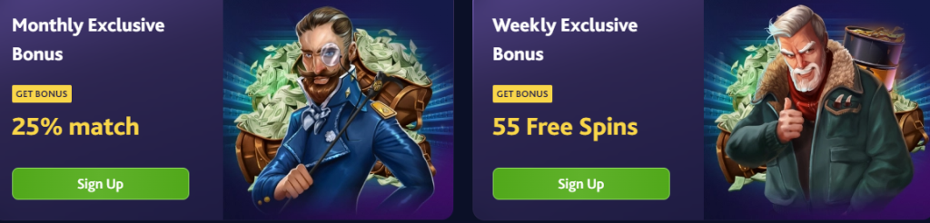 Other promotions at 7Bit Casino