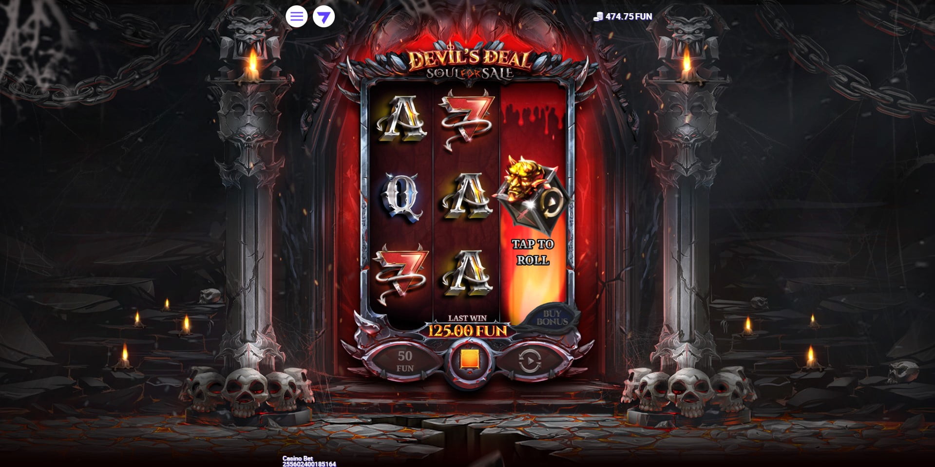 Devil's Deal Soul for Sale slot by 7777 Gaming