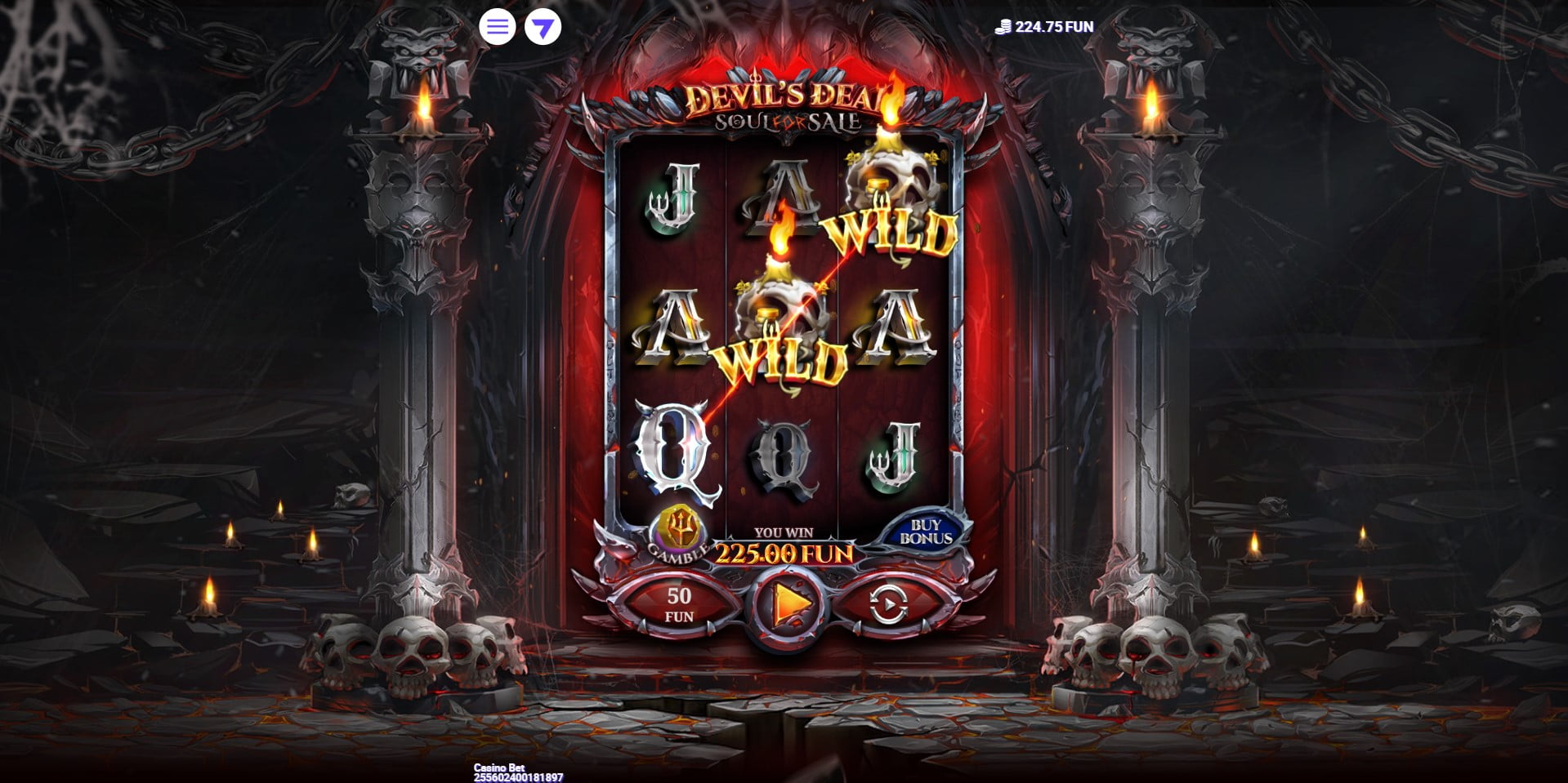 Devil's Deal Soul for Sale slot by 7777 Gaming