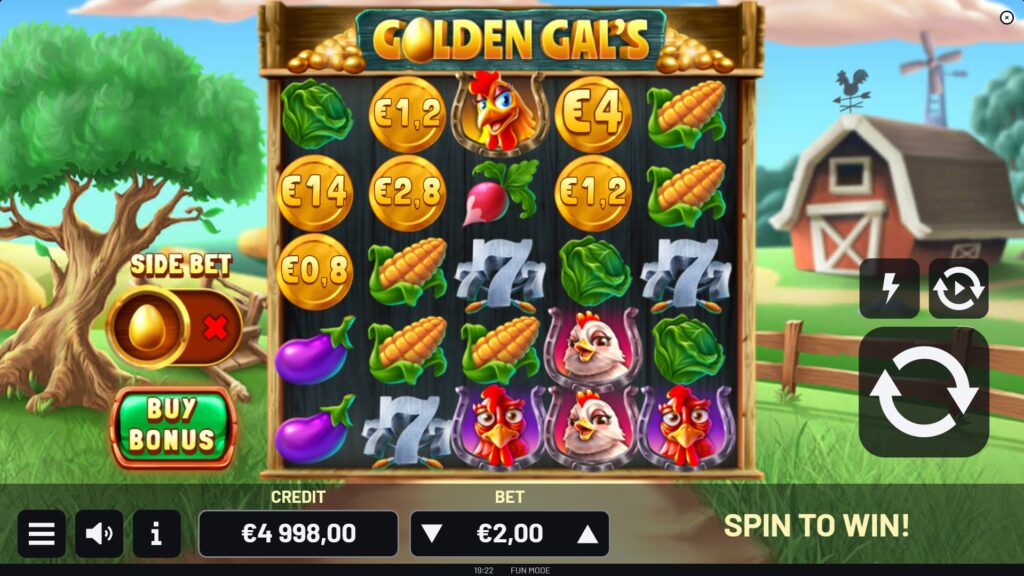 Golden Gal's (Indigo Magic) Slot