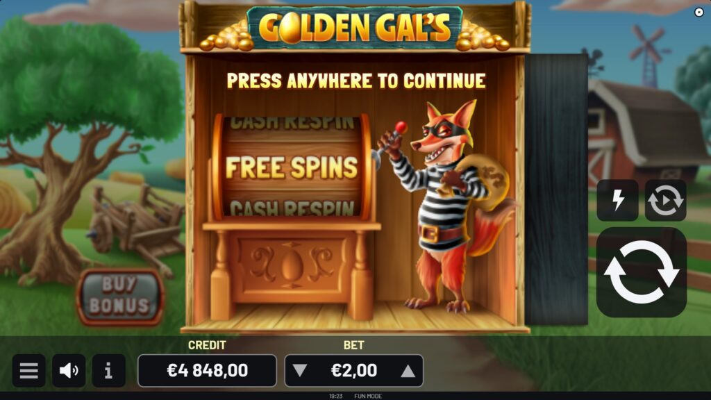 Golden Gal's (Indigo Magic) Slot