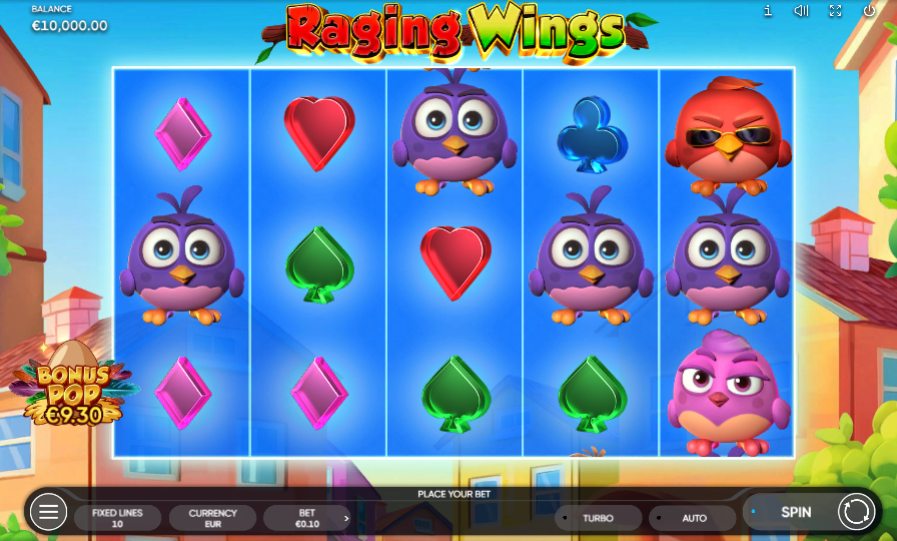 Raging Wings Gameplay