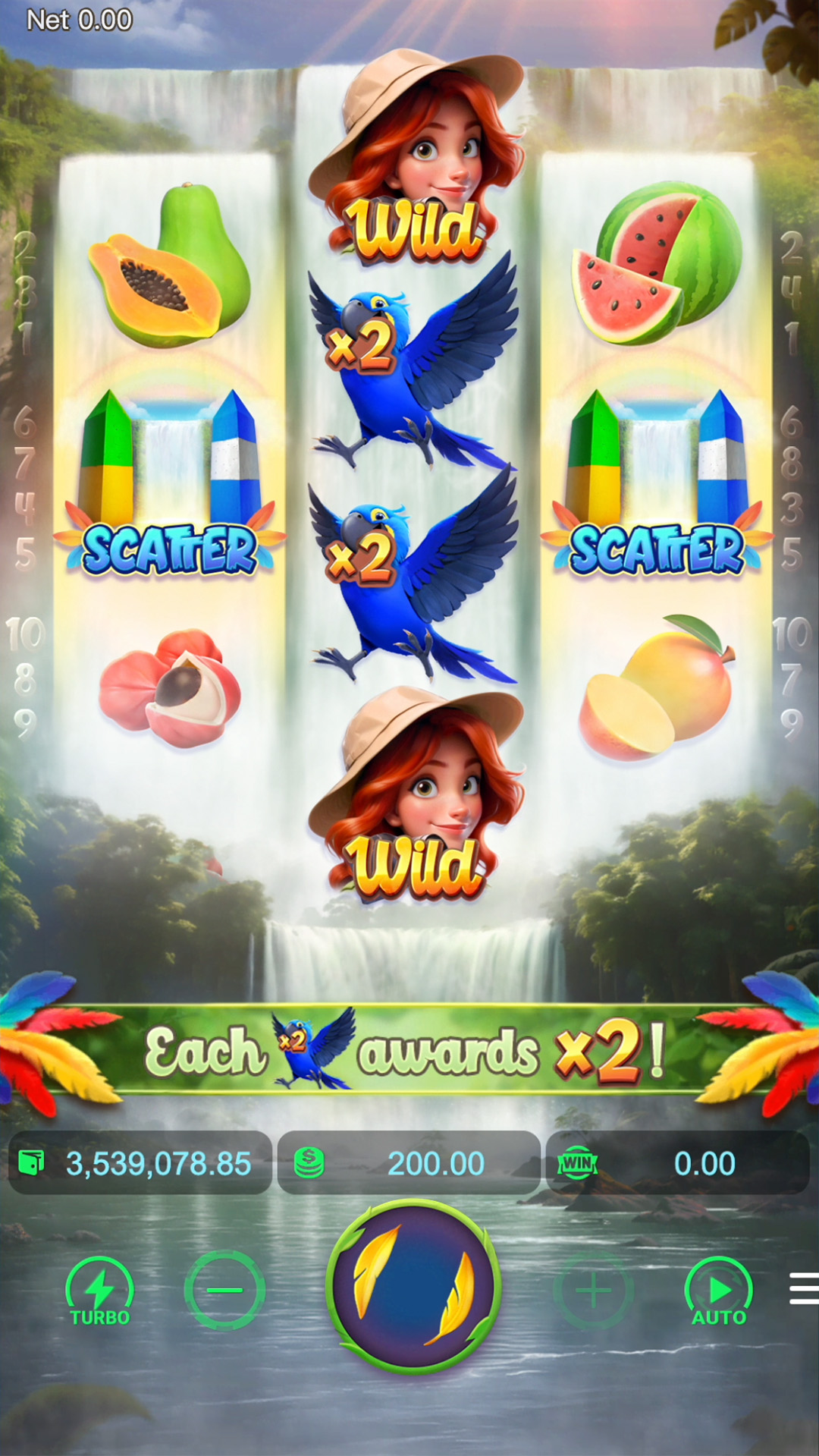 wings of iguazu: main game