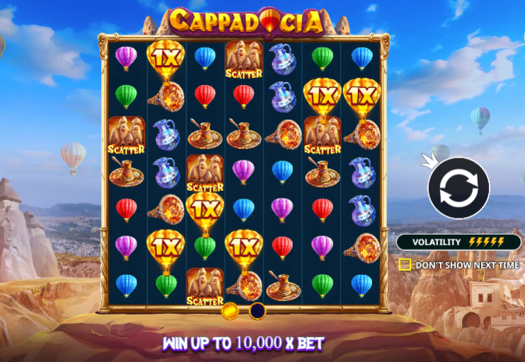 Cappadocia slot - new hit game by Pragmatic Play