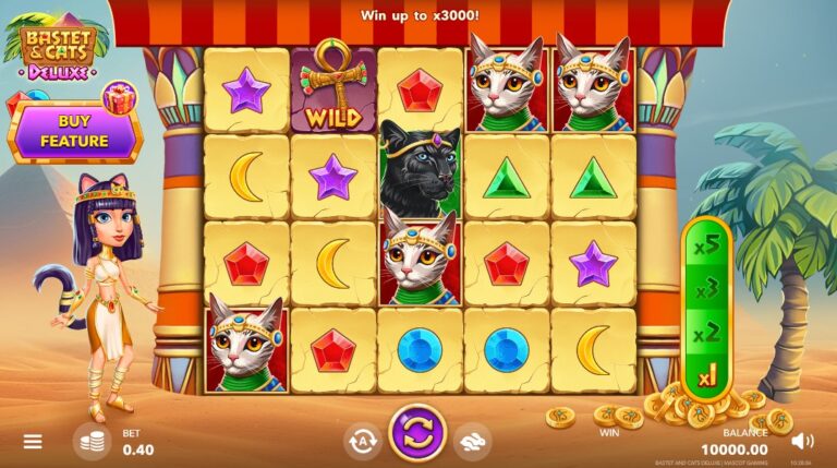 Bastet And Cats by Mascot Gaming slot