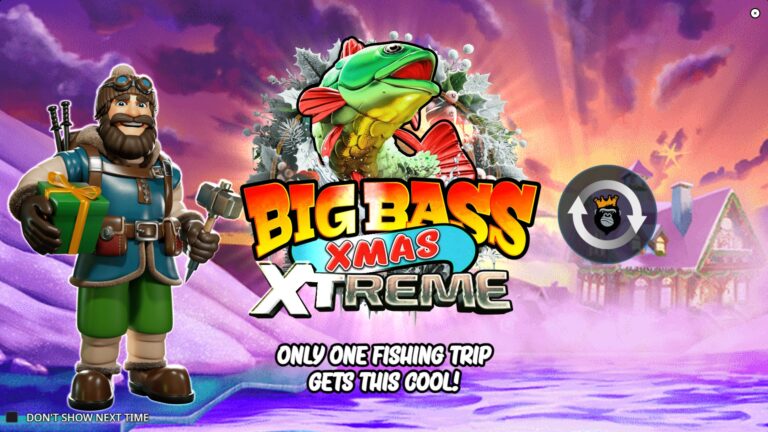 Big Bass Xmas Xtreme splash screen