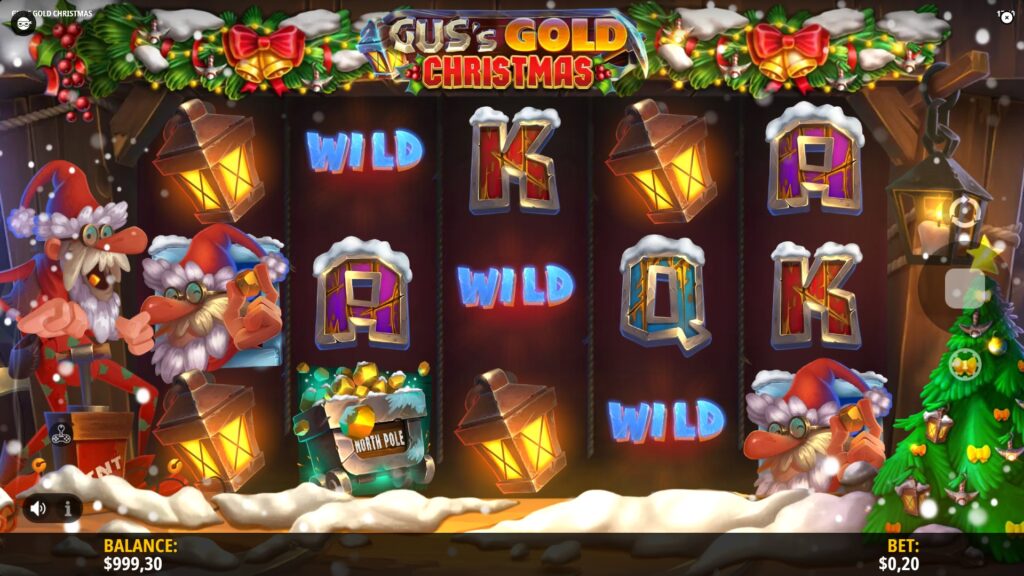 Gus Gold Christmas (iSoftBet) Slot