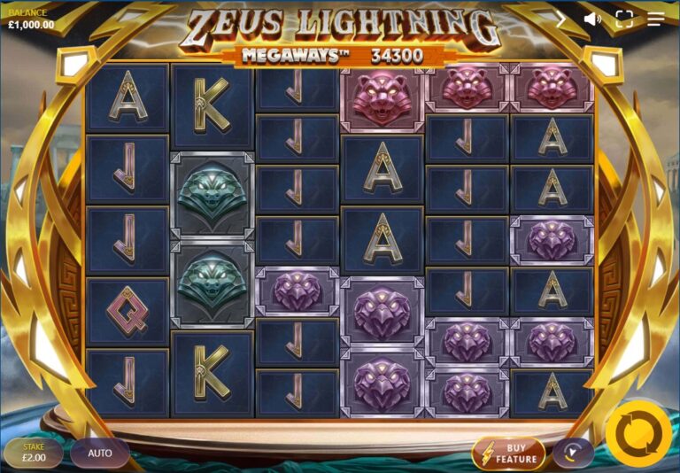 Zeus Lightning Slot by Red Tiger Gaming