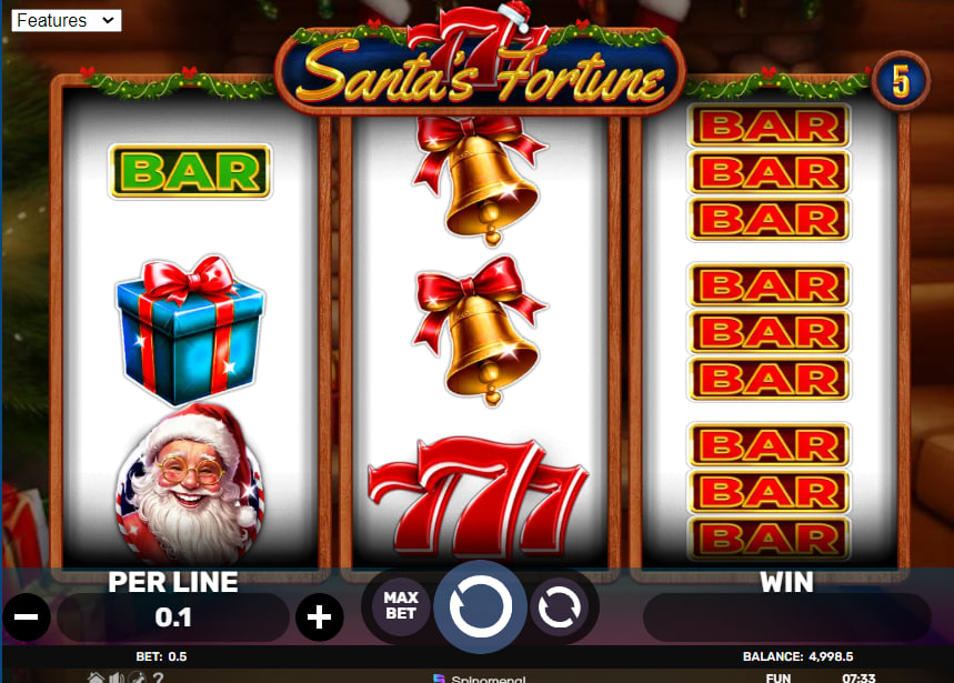 777 Santa's Fortune