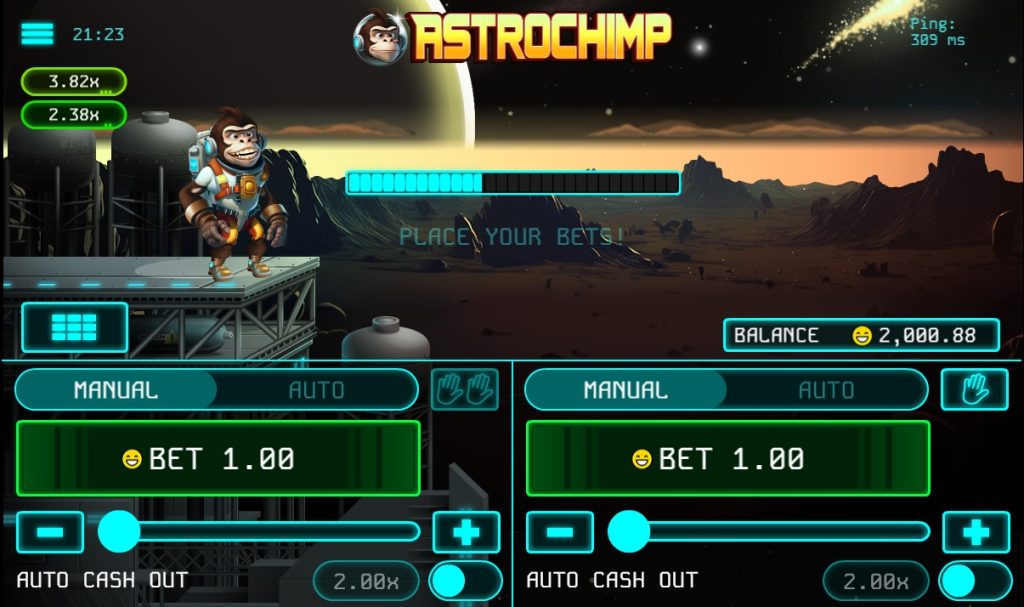 Astrochimp (Rival) Crash Game