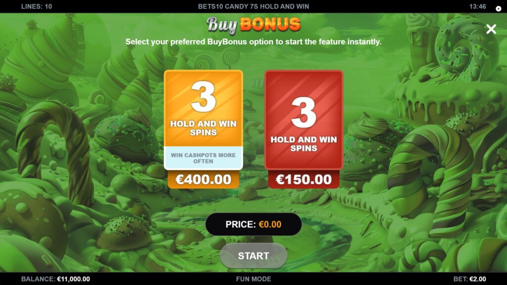 Bets10 Candy 7s Hold and Win - Buy Bonus