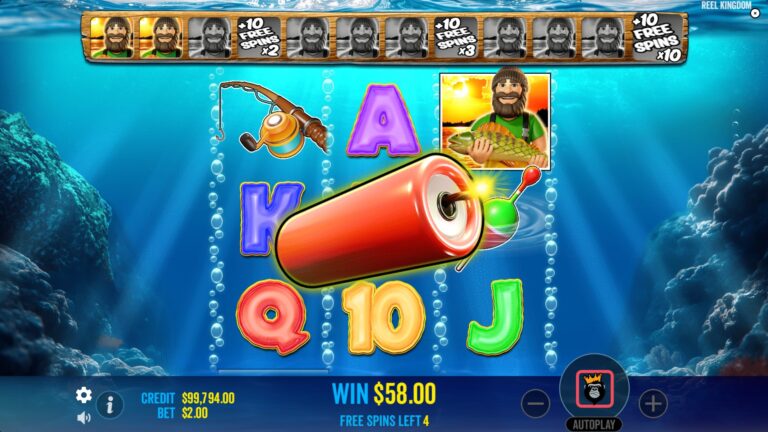 Dynamite Bonus Feature in Big Bass Bonanza 3 Reeler slot (Pragmatic Play)