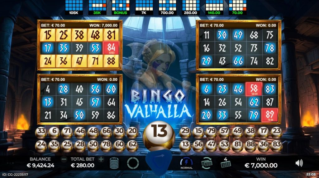 Bingo Valhalla