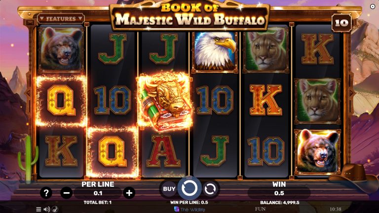 Book of Majestic Wild Buffalo Slot