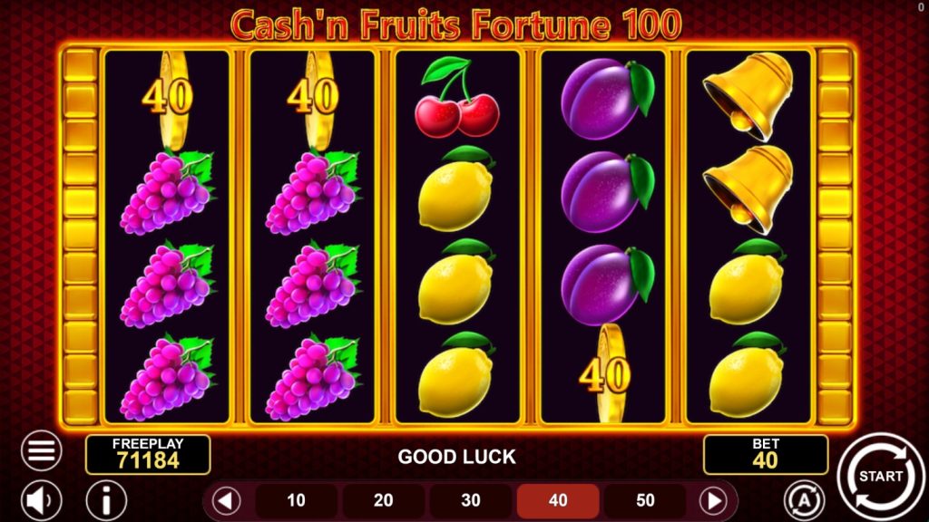 Cash'n Fruits Fortune 100