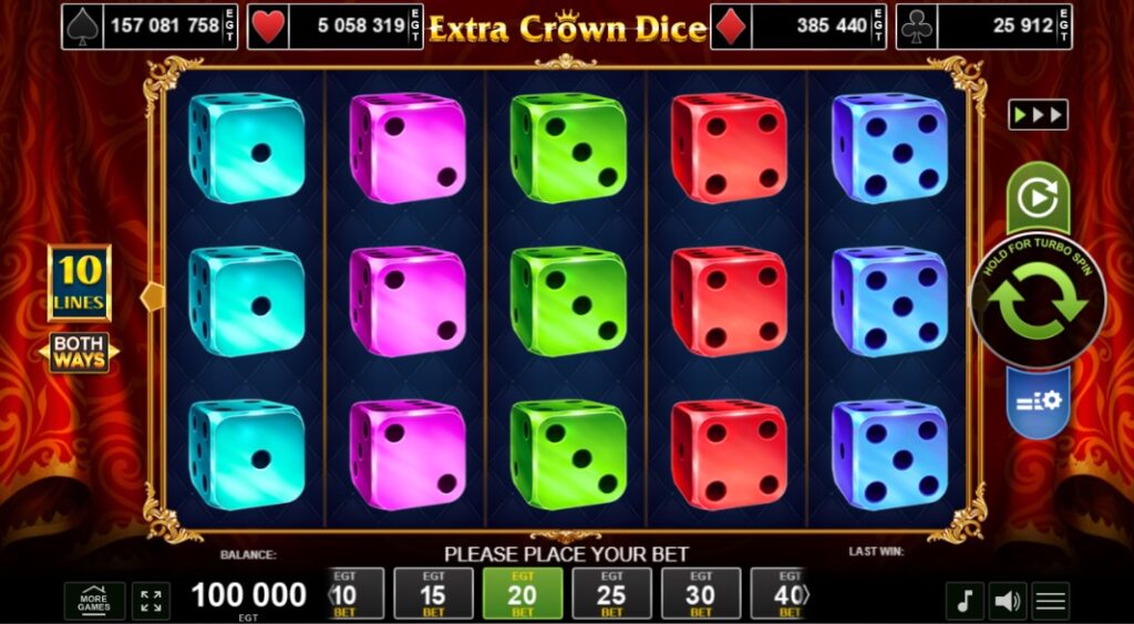 Extra Crown Dice