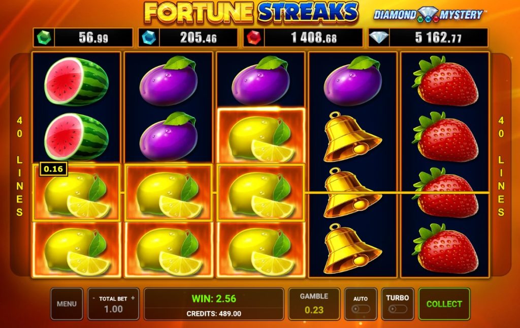 Diamond Mystery Fortune Streaks