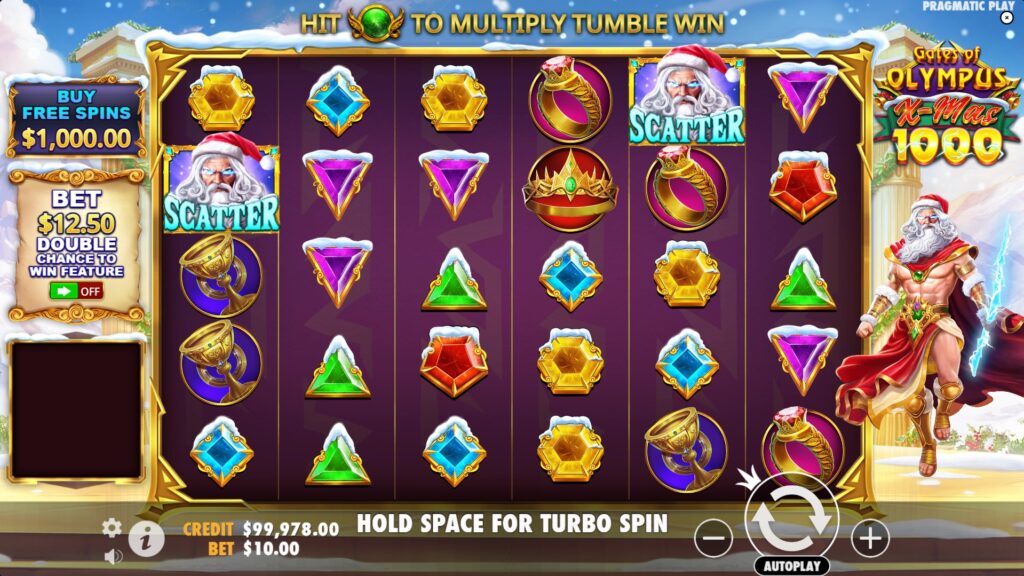 Gates of Olympus Xmas 1000 slot