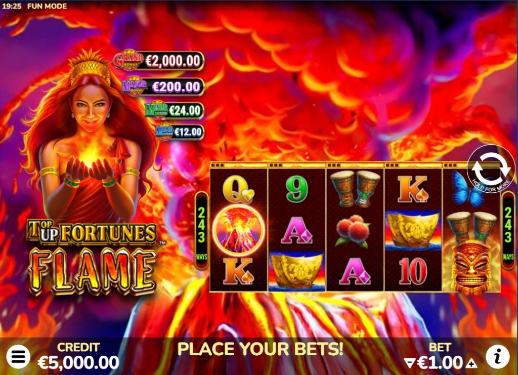 Top Up Fortunes Flame