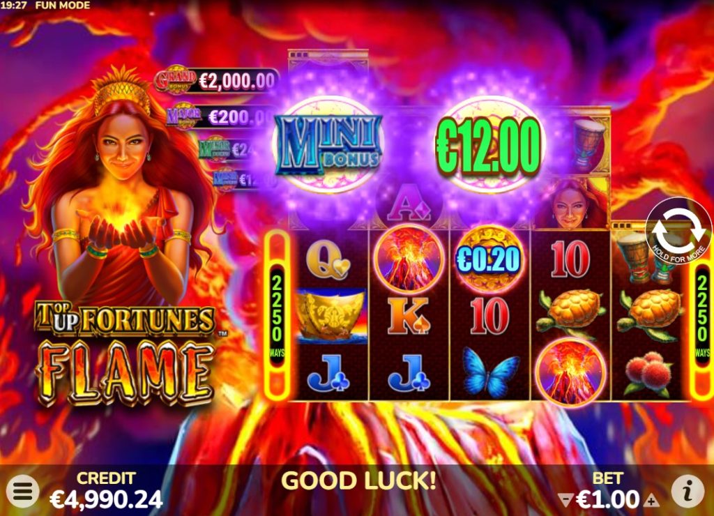 Top Up Fortunes Flame