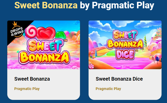 Sweet bonanza series slots