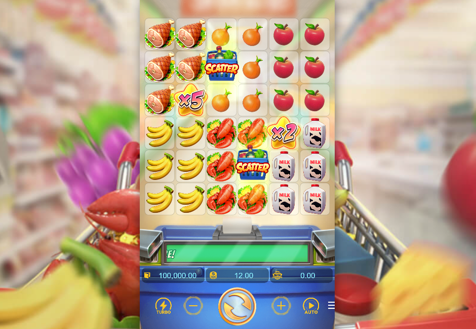 
Supermarket Spree slot gameplay