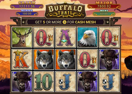 Buffalo themed slot