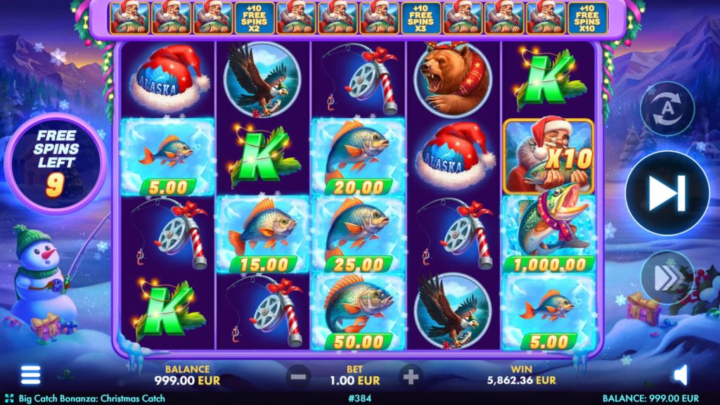 Big Catch Bonanza Christmas Catch - free spins