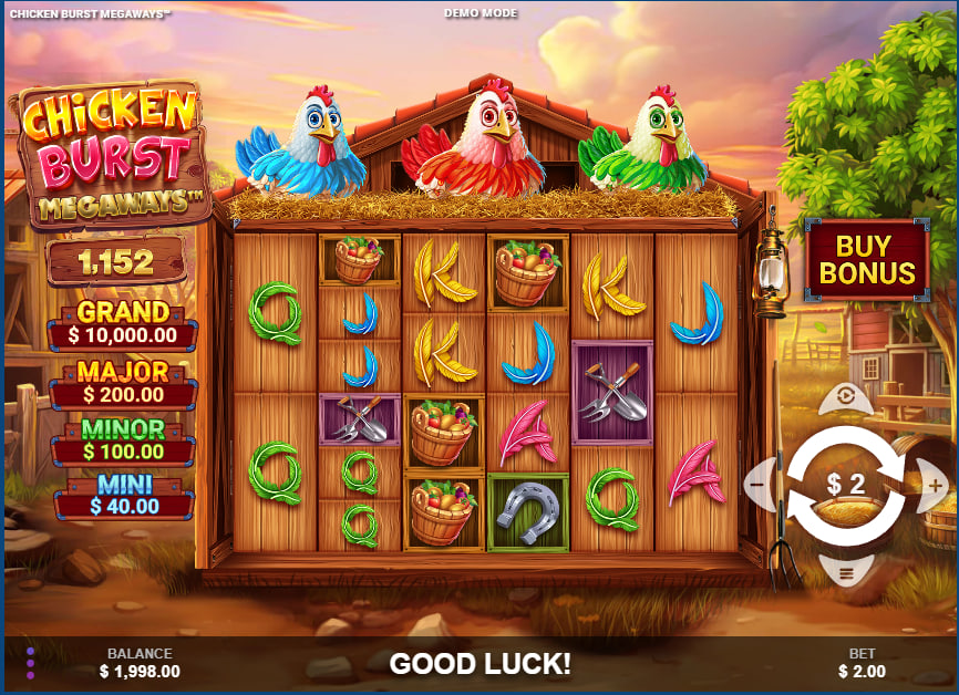 Chicken Burst Megaways