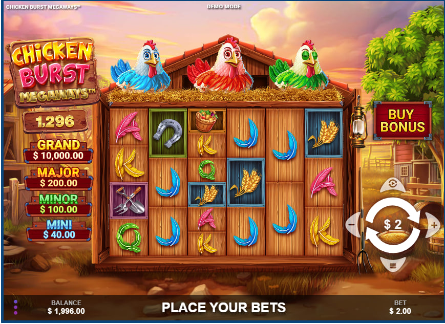Chicken Burst Megaways