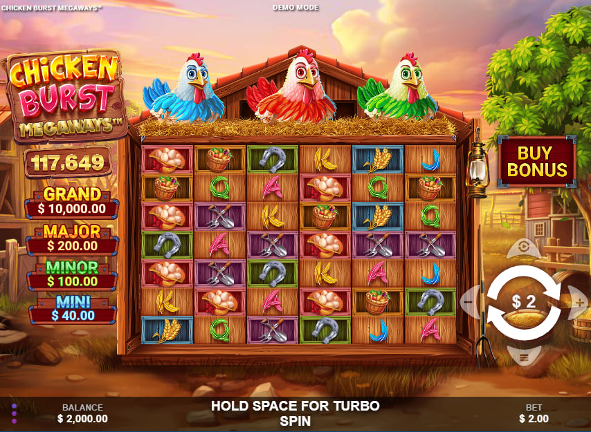 Chicken Burst Megaways