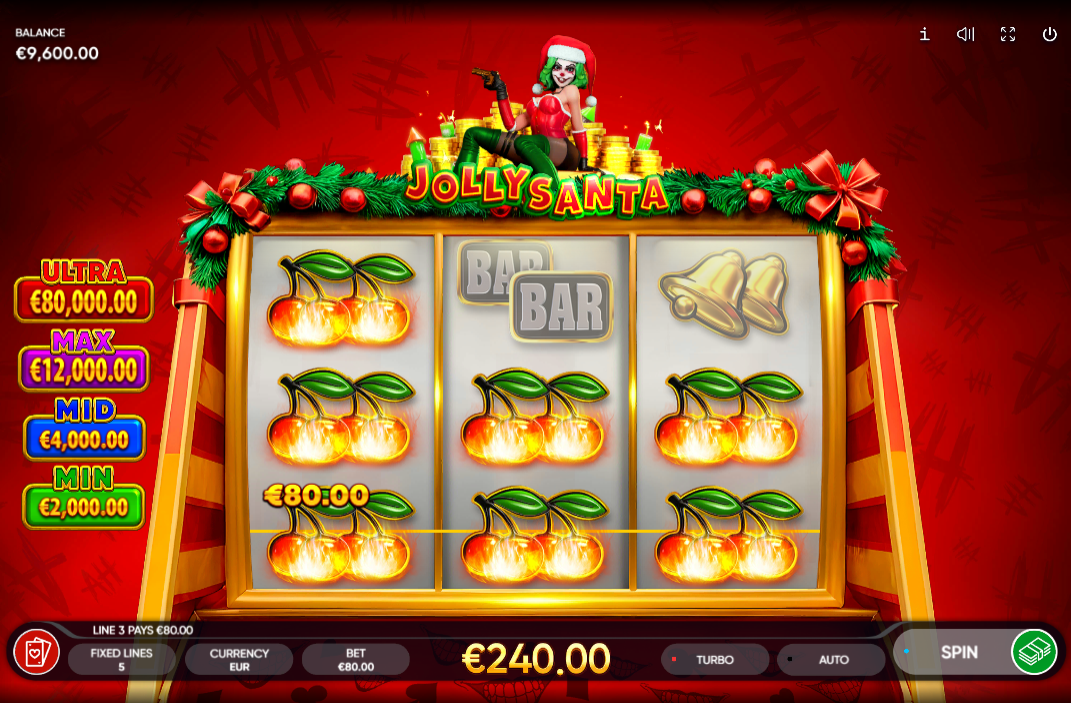 Jolly Santa by Endorphina