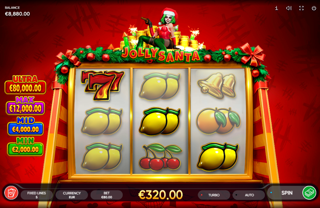 Jolly Santa by Endorphina