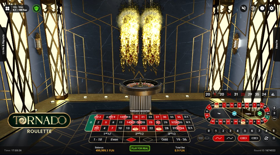 Tornado Roulette slot by Pascal Gaming review