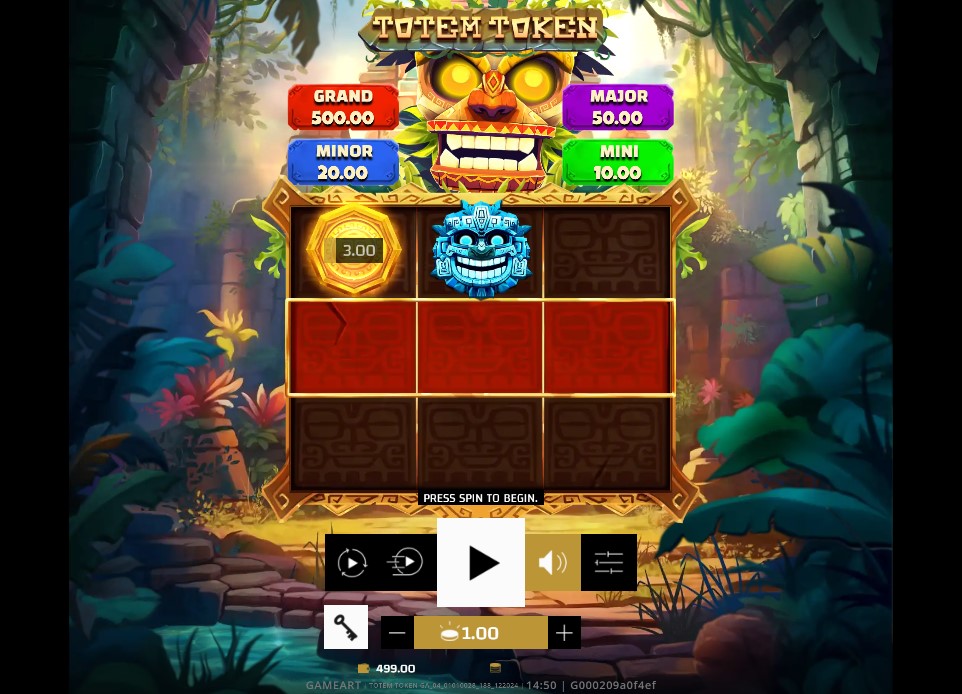 Totem Token by GameArt slot