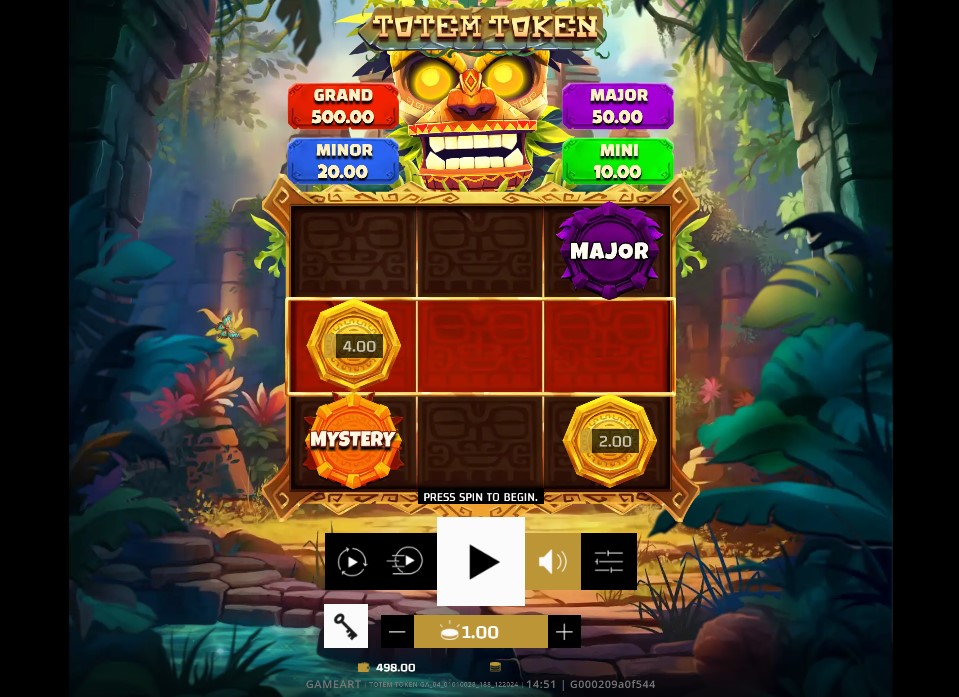 Totem Token by GameArt slot