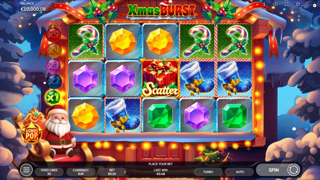 Xmas Burst - base game