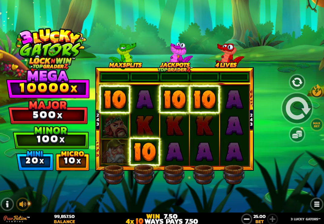 3 Lucky Gators by PearFiction