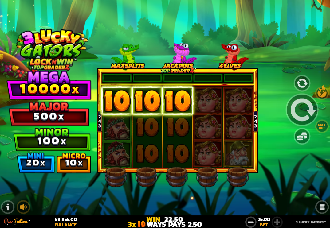 3 Lucky Gators by PearFiction