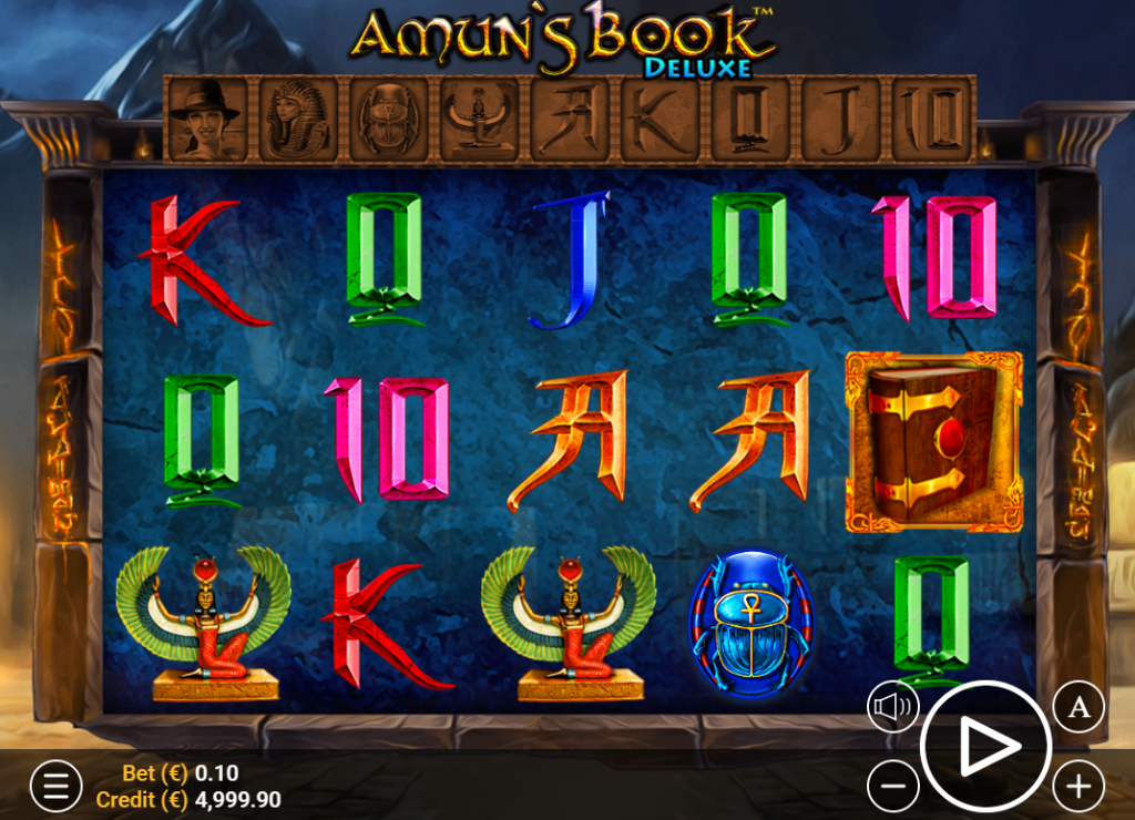 Amun's Book HD Deluxe by ZeusPlay - Base Game