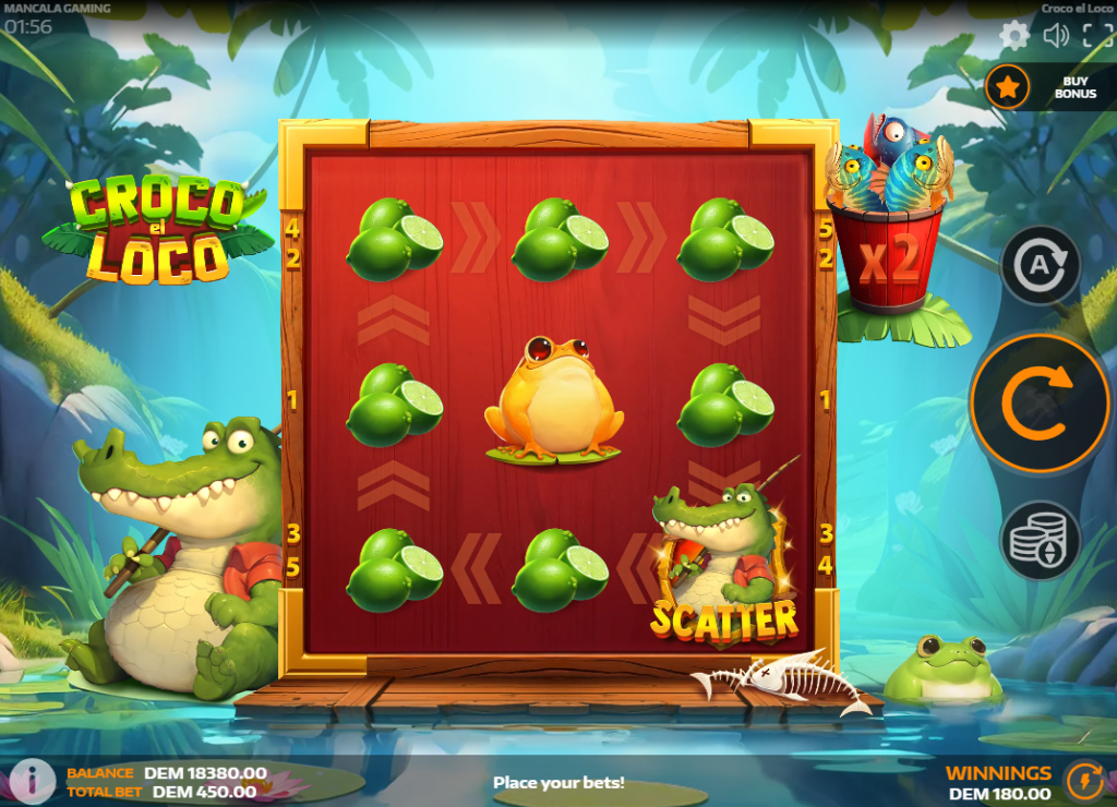 Croco el Loco by Mancala Gaming - Win